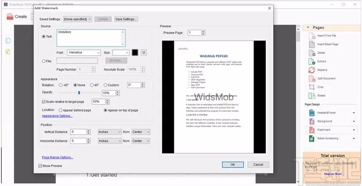 WidsMob PDFEdit(PDF编辑器)