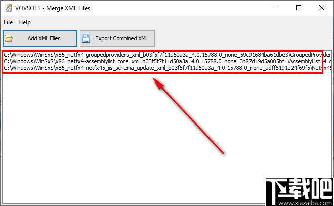 Merge XML Files(xml文件合并工具)