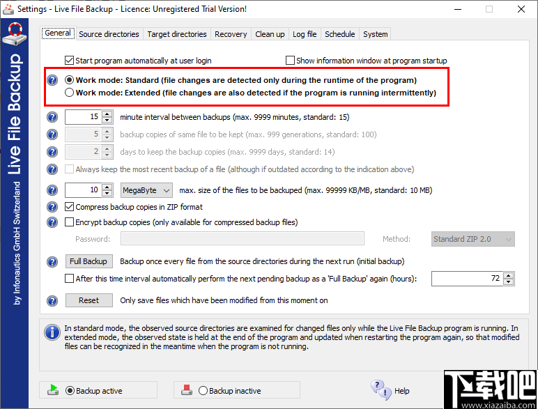 Live File Backup(文件实时备份软件)