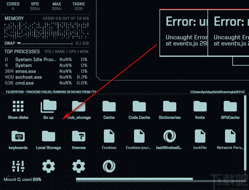 eDEX-UI(炫酷终端模拟器)