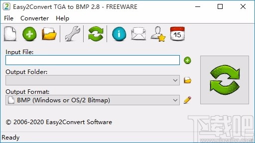 Easy2Convert TGA to BMP(TGA转BMP图片格式转换器)