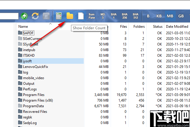 Folder Size Explorer(文件夹大小查看软件)