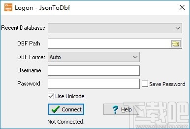 JsonToDbf(JSON数据导入Dbf)