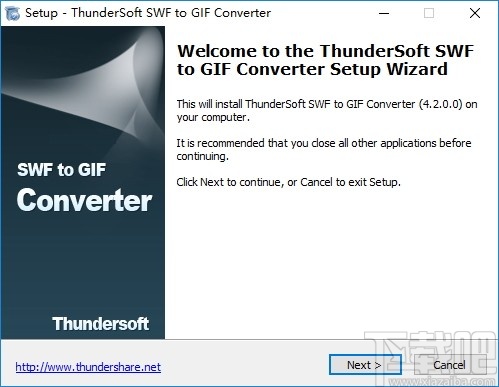 ThunderSoft SWF to GIF Converter(SWF转GIF)