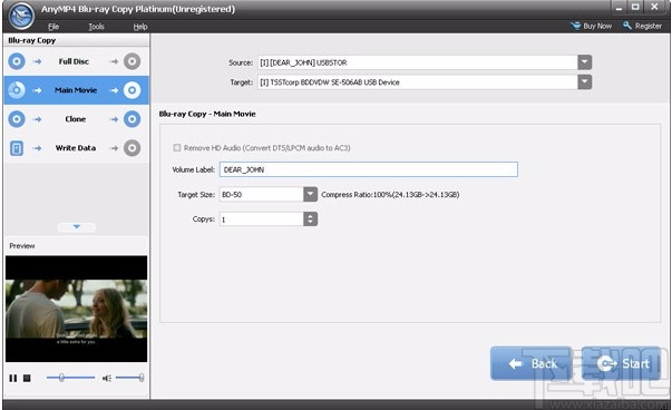AnyMP4 Blu-ray Copy Platinum(蓝光复制软件)