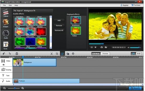 iOrgSoft Video Editor(视频剪辑器)