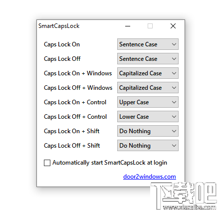 SmartCapsLock(大小写转换按键设置工具)