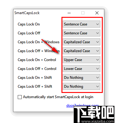 SmartCapsLock(大小写转换按键设置工具)