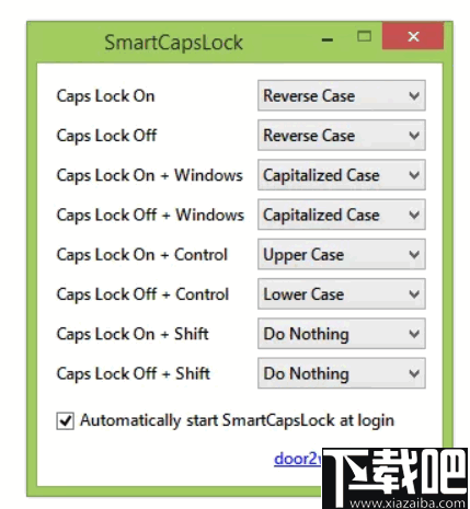 SmartCapsLock(大小写转换按键设置工具)