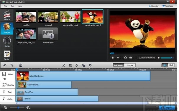 iOrgSoft Video Editor(视频剪辑器)