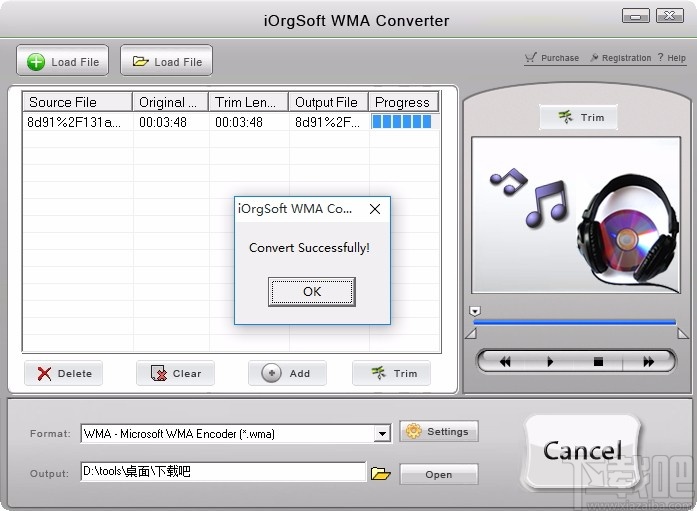 iOrgSoft WMA Converter(WMA音频格式转换器)