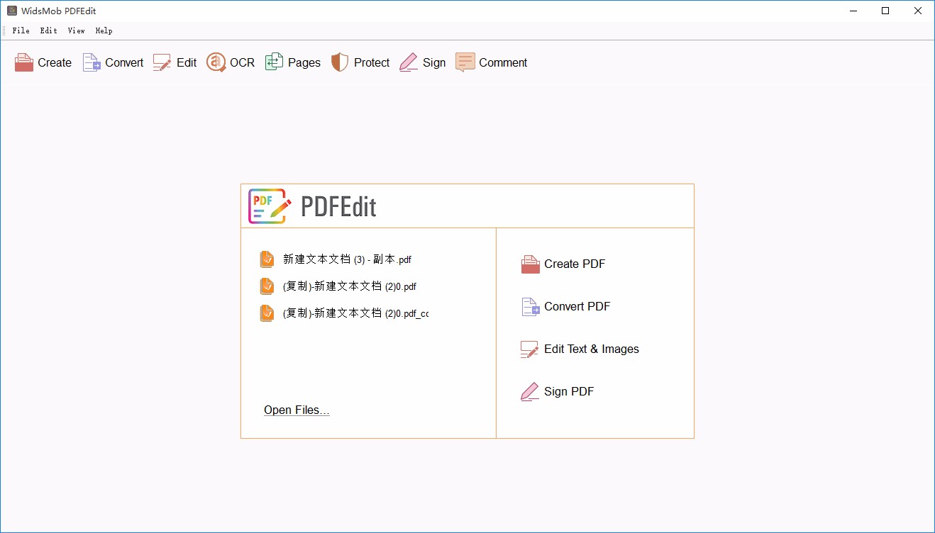 WidsMob PDFEdit给PDF文件添加图片的方法