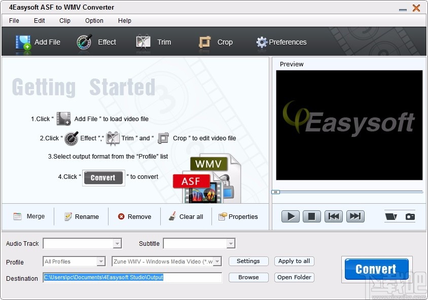 4Easysoft ASF to WMV Converter(ASF转WMV格式转换器)