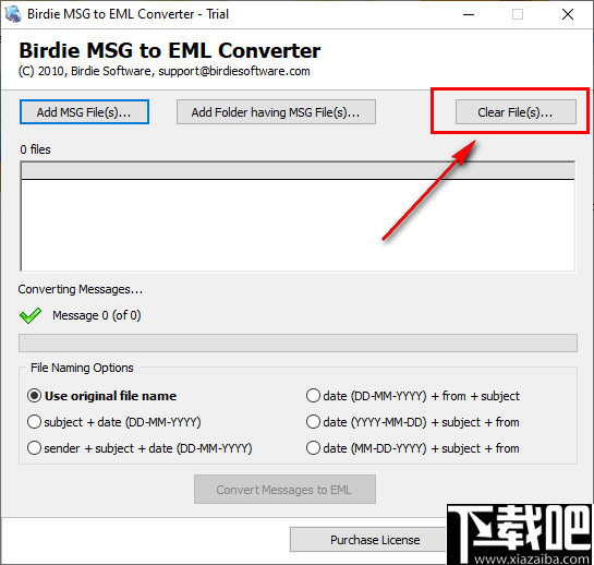 Birdie MSG to EML Converter(MSG转EML工具)