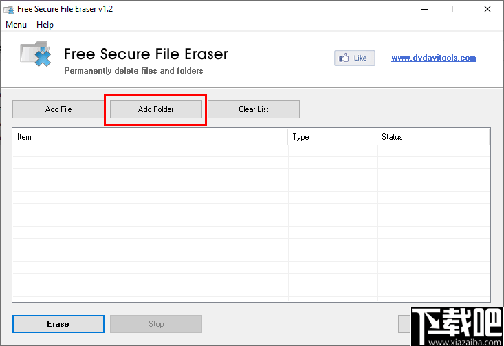 Free Secure File Eraser(安全文件删除工具)