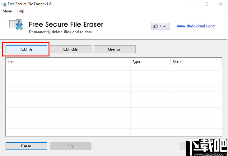 Free Secure File Eraser(安全文件删除工具)