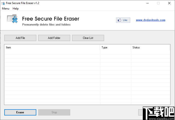 Free Secure File Eraser(安全文件删除工具)