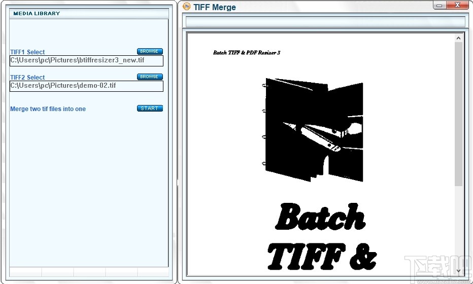 Viscom Store TIFF Merger(TIFF图片合并软件)