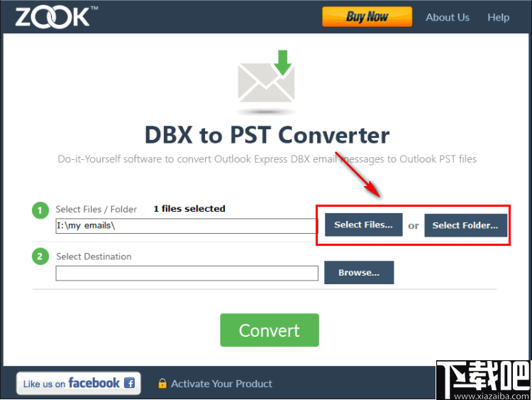 ZOOK DBX to PST Converter(DBX转PST工具)