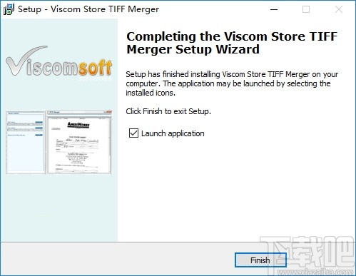 Viscom Store TIFF Merger(TIFF图片合并软件)