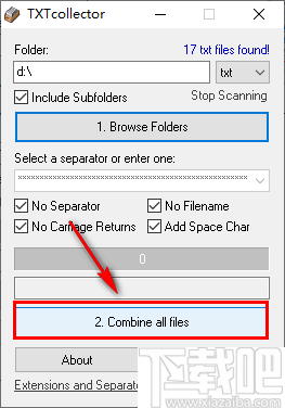 TXTcollector(文本合并工具)