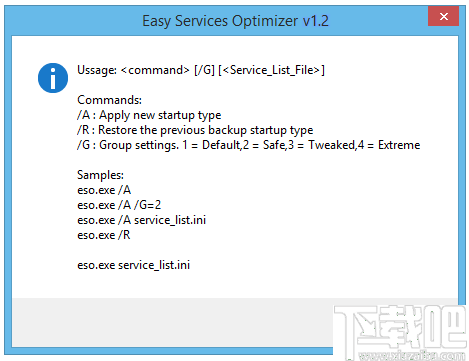 Easy Services Optimizer(系统服务优化管理工具)