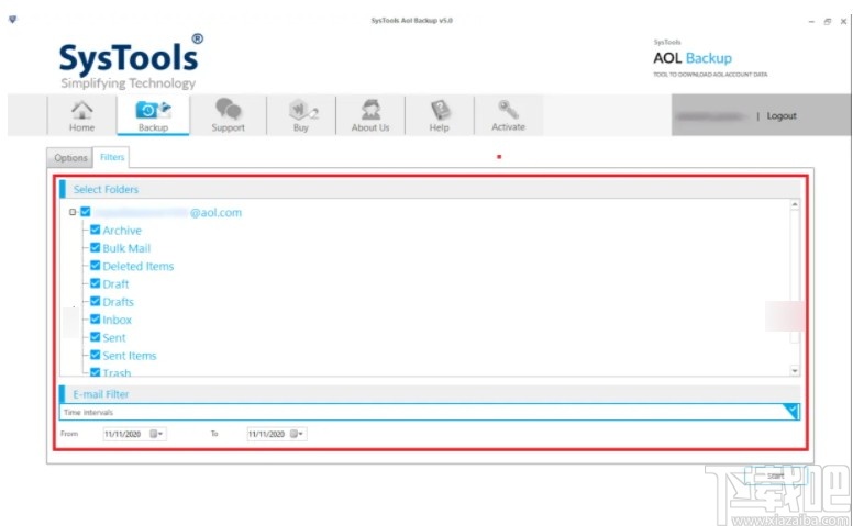 SysTools AOL Backup(AOL备份工具)