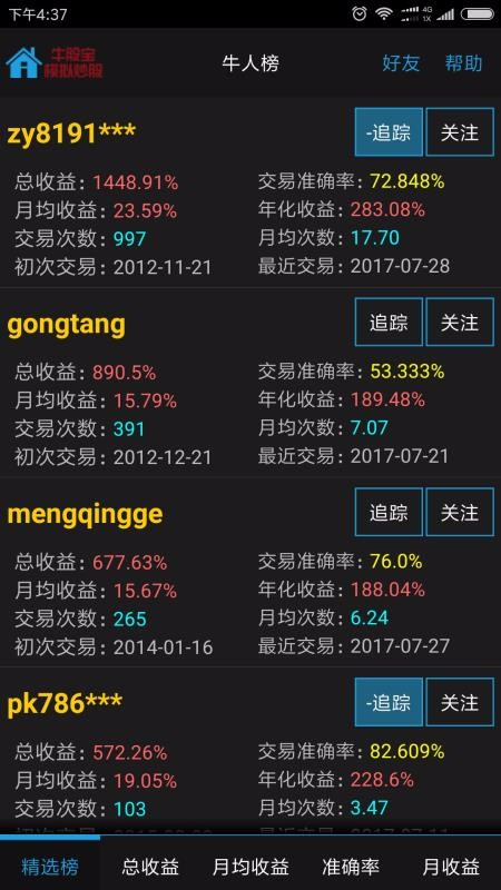 牛股宝模拟炒股票(2)