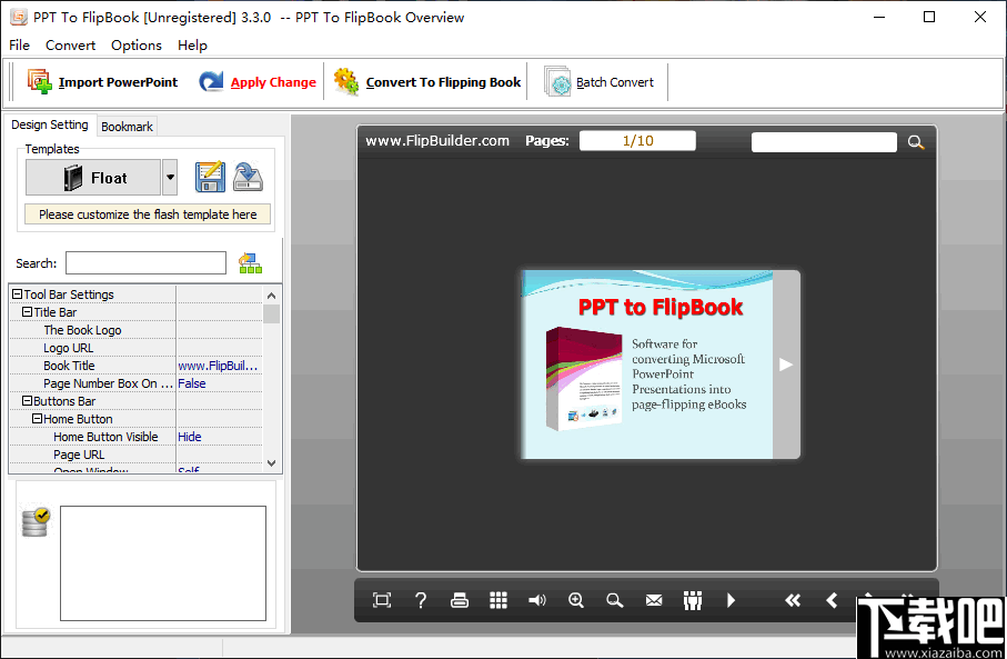 PPT to FlipBook(多功能PPT到FlipBook转换工具)