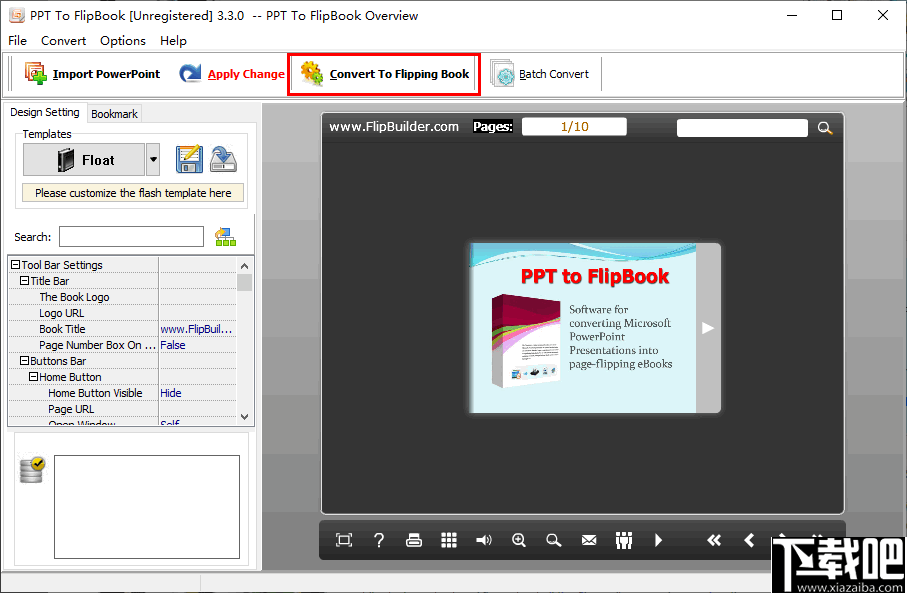 PPT to FlipBook(多功能PPT到FlipBook转换工具)