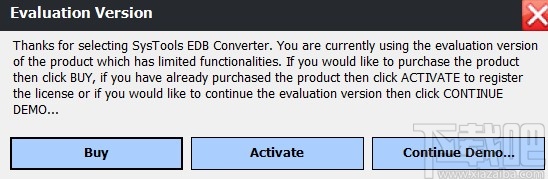 SysTools EDB Converter(EDB电子邮件转换器)