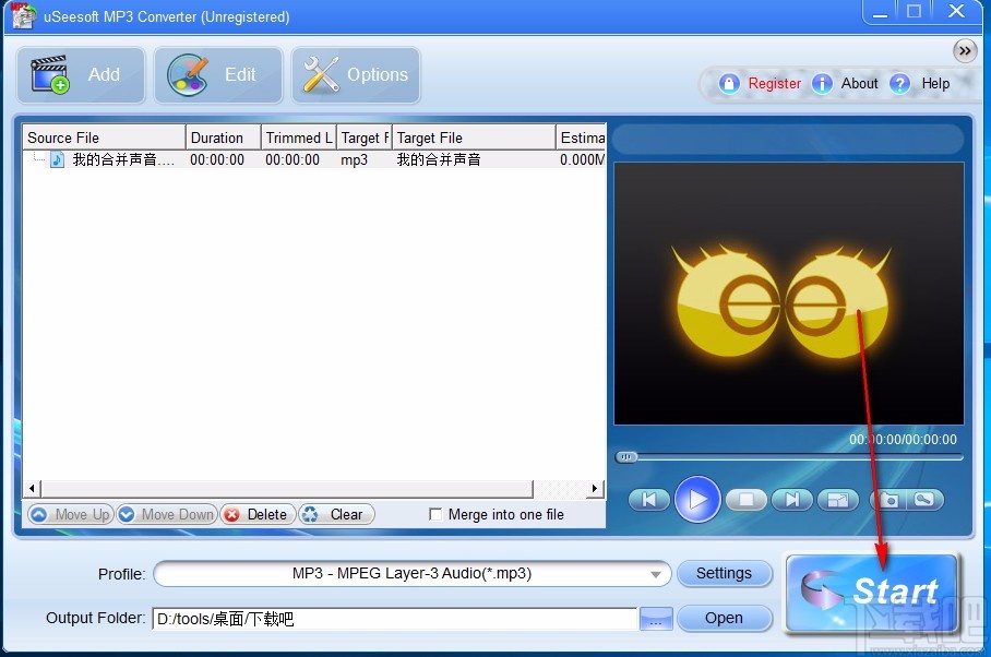 uSeesoft MP3 Converter(mp3音频格式转换器)