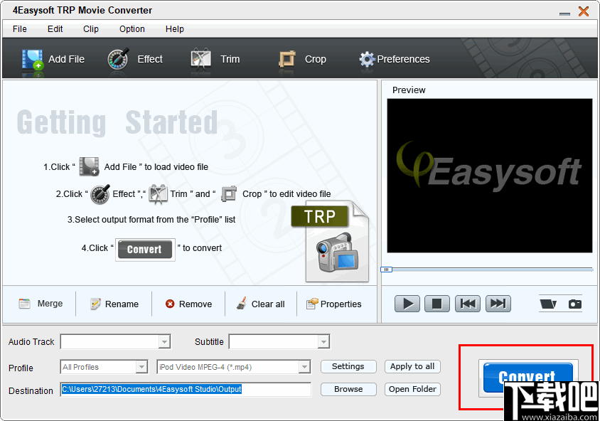 4Easysoft TRP Movie Converter(TRP视频格式转换器)