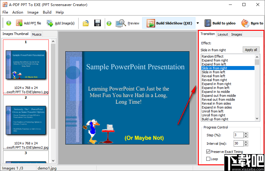 Boxoft PPT to EXE(PPT转EXE工具)