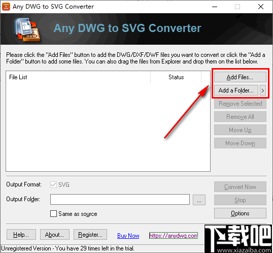 Any DWG to SVG Converter(DWG转SVG转换器)