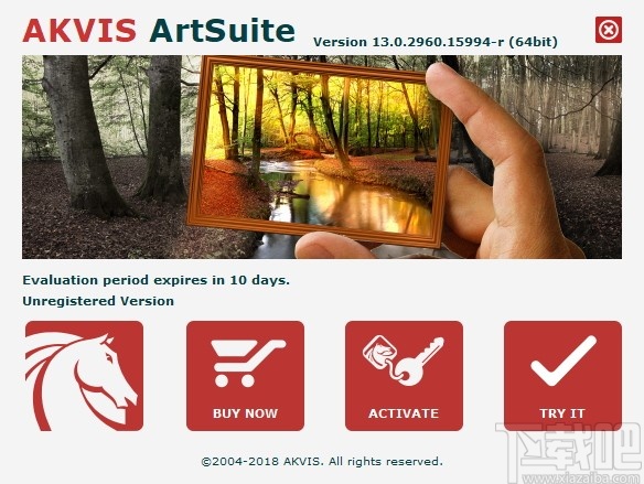 AKVIS ArtSuite(图片边框修饰工具)