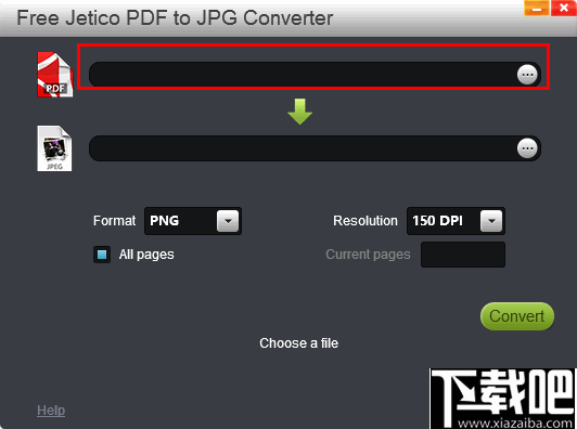 Free Jetico PDF to JPG Converter(免费PDF转JPG转换器)