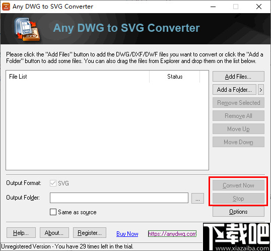 Any DWG to SVG Converter(DWG转SVG转换器)