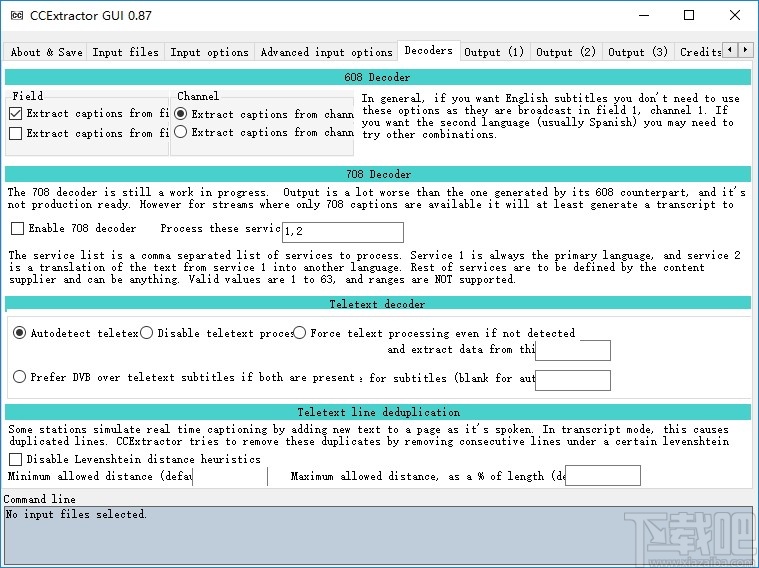 CCExtractor GUI(视频字幕提取)