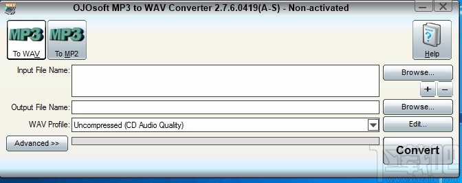 OJOsoft MP3 to WAV Converter(mp3转wav转换器)