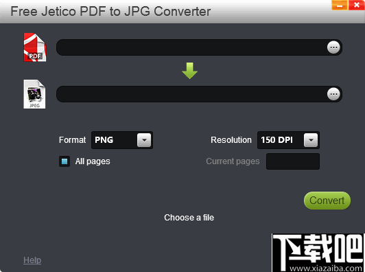 Free Jetico PDF to JPG Converter(免费PDF转JPG转换器)