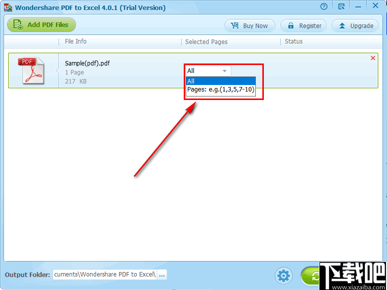 wondershare pdf to excel(pdf转excel转换器)