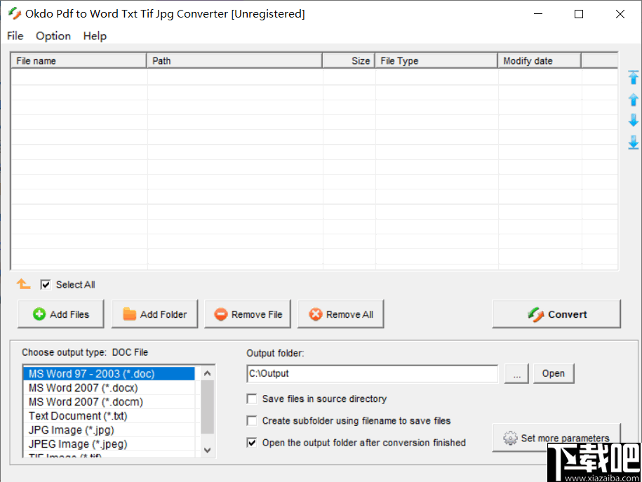 Okdo pdf to Word Txt Tif Jpg Converter(PDF转Word Txt Tif Jpg软件)