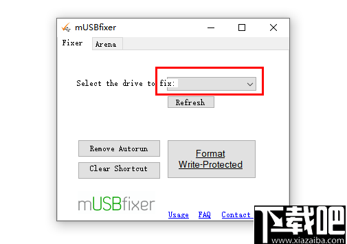 mUSBfixer(U盘病毒格式化工具)