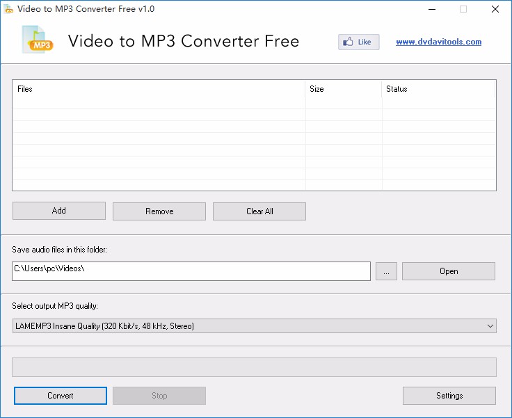 Video to MP3 Converter Free将视频转为MP3音频的方法