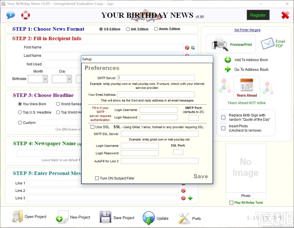 Your Birthday News(生日报纸制作软件)