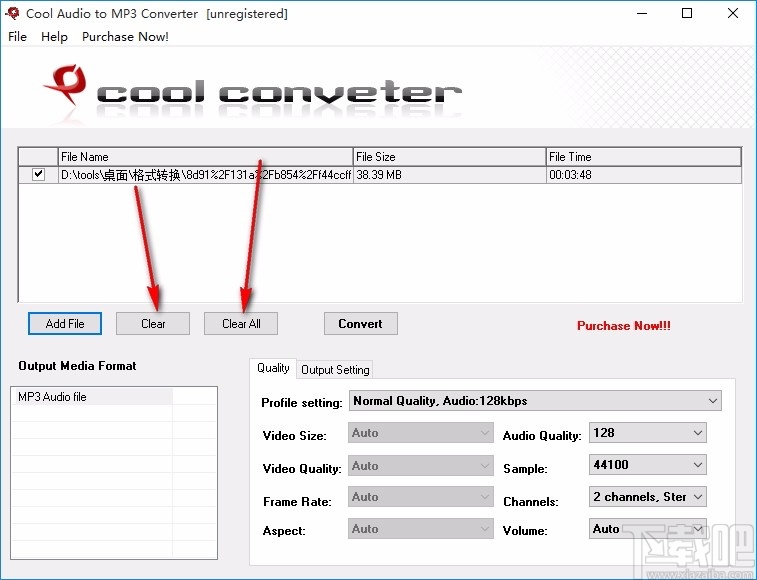 Cool Audio to MP3 Converter(MP3音频格式转换器)