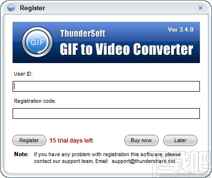 ThunderSoft GIF to Video Converter(GIF转视频)