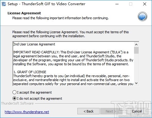 ThunderSoft GIF to Video Converter(GIF转视频)