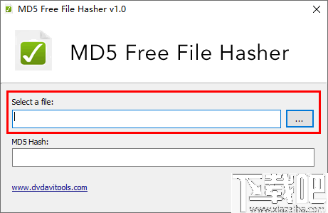 MD5 Free File Hasher(文件md5值计算工具)